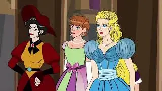 Cinderella with Magical Red Shoes ✨👠 | Bedtime Stories Video for Kids in English | East kids tales