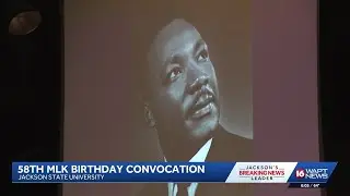 JSU holds 58th MLK Birthday Convocation