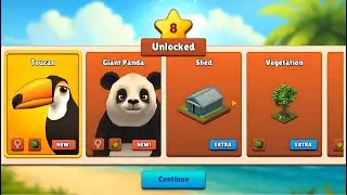 Zoo Island#3&ndash;Reached Level 8