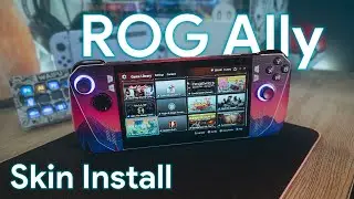 Новый облик ROG Ally | Как установить скин Outrun ASUS ROG Ally