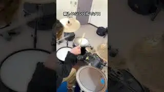 新しいシンバルでソロしてみた！ - Solo with New Cymbals - #Shorts