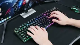 Wireless Keyboard | Sleek Design & Comfortable Typing for Any Setup