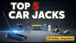 TOP 5 Best Portable Car Jacks 2026 | Lift Your Vehicle Safely, Anywhere You Are.