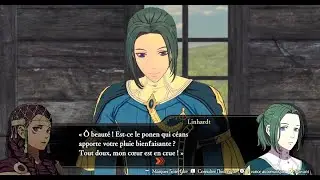 Fire Emblem Three Hopes - soutien Linhardt/Petra (fr)