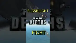 Laser Fights In From the Depths ⚓🔦 #fromthedepths #laser #fighterjet
