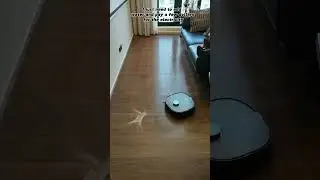 Roomba cleaning robot #cleaning #satisfaction