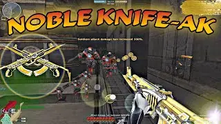 AK47 - Red Knife Beast Noble Gold (GamePlay) Death Trap HMX |CrossFire Philippines| MonarchZombieV4