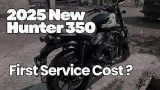 My Hunter 350 First Service | Service Cost At End | Performance Review