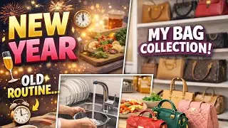 New year with old routine🥰 and my bags 💼 collection #dubai #trending #new #newyear2026 #shopping 