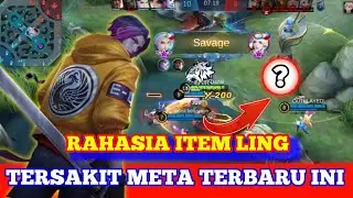 SAVAGE, BARU BUILD LING TERSAKIT 2021- ITEM TERSAKIT LING TOP GLOBAL MOBILE LEGENDS - LING FAST HAND