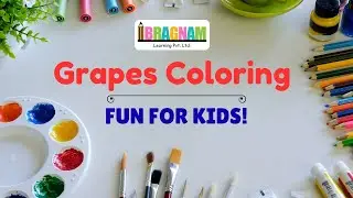 Grapes Coloring Fun for Kids!  #coloringforkids #coloringvideos #coloringvideosforkids #coloringart