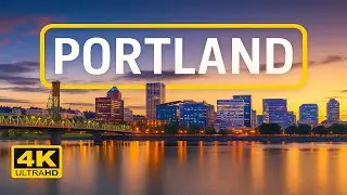 Portland , Oregon  🇺🇸 | 4K Drone Footage