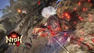 Hoko & Shield Flow Practice Vs Purple Gozuki | Nioh 3