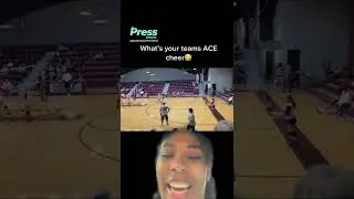 Comment the best ACE cheer you&rsquo;ve heard!🤩 #volleyball #ace #goodserve #hsvolleyball #pressvolley