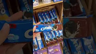 Подборка разных вкусов печенья Oreo #marwin #сладости #печенье #вкусно #топ