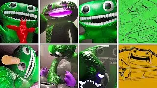 Garten of Banban 0-7 - All JUMBO JOSH SCENES in THIRD PERSON