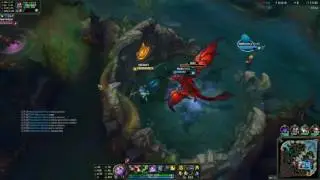 De volta Soraka, Prata 2 Subindo, Duo como Soraka e Ezreal.