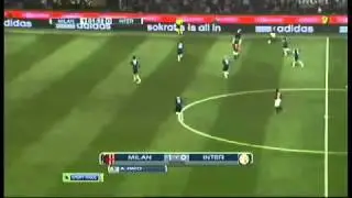 AC Milan - Inter Milan 1-0 Pato Goal 02-04-11 2011
