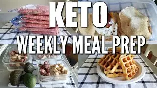 KETO BATCH COOKING+MEAL PREP FOR THE WEEK🔥 EP:25