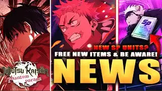 *HUGE* NEWS! BRAND NEW ITEMS FOR INSTANT SP & LEVEL UP! ITS FREE! (JJK: Phantom Parade)