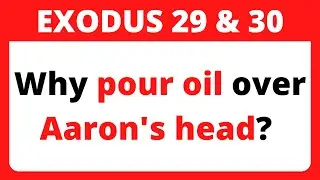 Desire for Spiritual Growth? Take the Exodus 29 and 30 Bible Quiz Now!