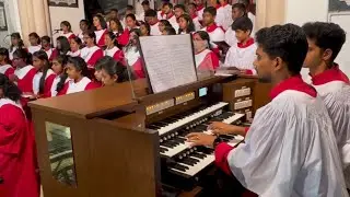 Choir Recession Organ Piece | Christmas Carol Service 2023 | Holy Trinity Cathedral | Rohan Cherian