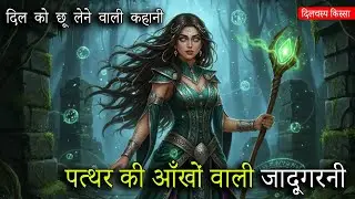 🔴 पत्थर की आँखों वाली जादूगरनी | JADUI KAHANI | HINDI KAHANI | DILCHASP KISSA | BED TIME STORY |