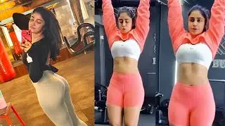 Dimple Hayathi Gym Workout Video | Actress Dimple Hayathi Latest Workout Video | #DimpleHayathi