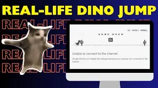 Real-Life Dino Jump: Bringing the chrome Dino game to Life! | VinVout