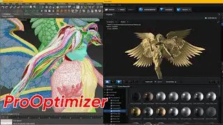 Tối ưu h&oacute;a model 3D cho Element 3D - ProOptimizer trong 3DS Max tutorial
