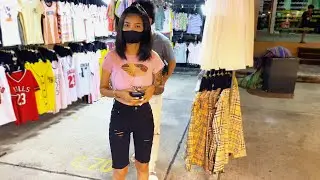Pattaya Nightlife in Market. Thailand, 2021