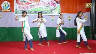 Patriotic mashup girls dance Independence Day Function 2024 little international school