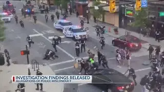 Investigation findings released, allegations of police misconduct