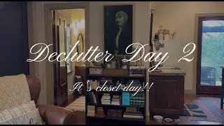 Declutter Day 2 - It's closet day!