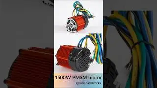 1500W high torque electric rickshaw motor -durable, efficient and low maintenance #autorickshaw