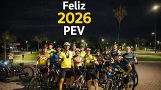 Pedal Noturno PEV 🚴&zwj;♂️ | Da Zona Norte ao Sul | Feliz 2026