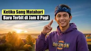 Matahari Terbit Jam 8 Pagi di Negara Ini. Sesantai dan Sedamai Ini Suasana Pagi di Sini