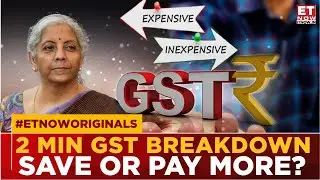2-Minute GST Guide: Which Items Are Now Cheap and Expensive? | Nirmala Sitharaman Speech