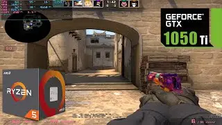 CS:GO : ON GTX 1050 Ti + Ryzen 5 5600X : 1280x1024