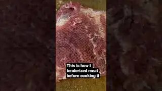 How to TENDERIZE MEAT - The Easiest Way Ever!