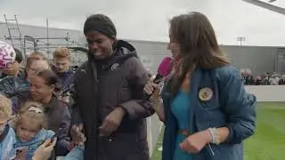 Man City Women meet their fans at pre-season training