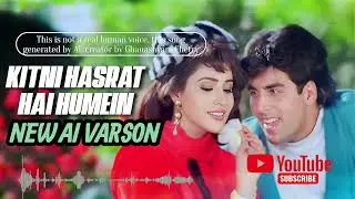 Kitni Hasrat Hai Humein | New AI Version Song | Romantic Hindi Melody
