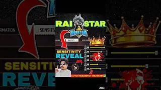 🎯 ALL GUN SENSITIVITY & DPI | OB52 UPDATE | RAISTAR SECRET REVEAL💥#sensitivity #raistar