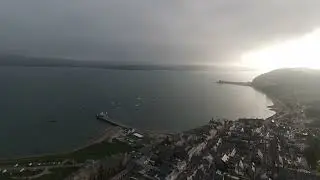 Beaumaris Castle with my DJi FPV drone taken today 13/10/25 film one