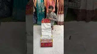 A very beautiful pure pasmina silk white and pink colour Sarees ￼#trending #youtube #instagram #new