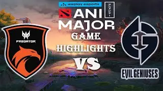 EG vs TNC Full Game Highlights I WePlay AniMajor