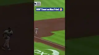 Max Fried showing why he's a 3x Gold Glove Award winner 🤩