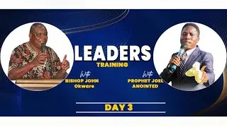 LEADERS TRAINING💥DAY 4💥BISHOP JOHN OKWARE  &  PROPHET JOEL Y ANOINTED 💥 9th Jan 2026