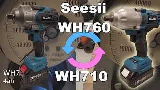 Seesii WH760 vs WH710 Impact Wrench