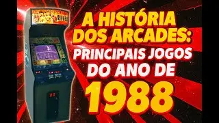 TOP 10 MELHORES JOGOS DE ARCADE DE 1988 | O Ano de Ouro dos Fliperamas